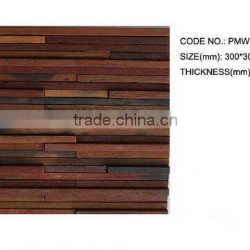 wood mosaic tiles (PMW3)