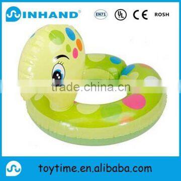 PVC Inflatable Animal Shape Swimming Ring/Inflatable Trainer Floating Wholesale Kids Animal Swimming Ring