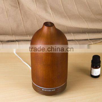 Wood Humidifier Diffuser Essential Oil Diffuser,Ultrasonic Aromatherapy Nebulizer Wholesale w/ Acacia or Rubble Wood Housing photo-4