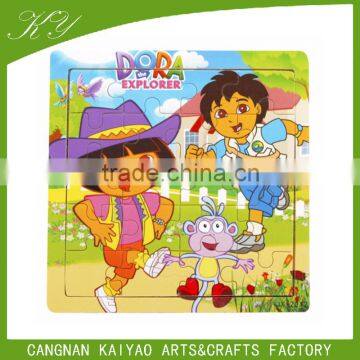 Eco friendly gift promotional /paper jigsaw puzzle for kids