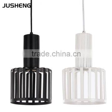 2016 Industrial Vintage Black&White Metal Restaurant Decorative Cage Hanging Pendant Light