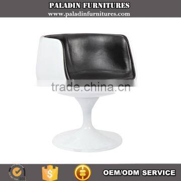 fiberglass cup accent swivel chair