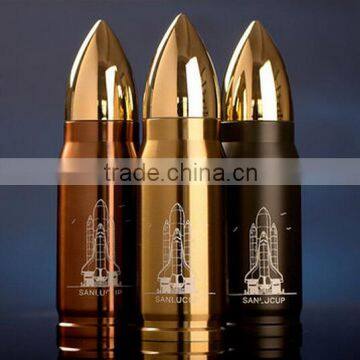 Stainless Steel Bullet Design Vacuum Flasks Travel Mug / Winter Thermos Cup / Stainless Steel Cup photo-2