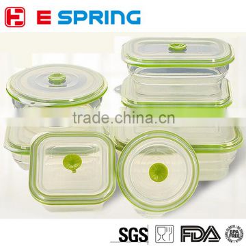 Easy Storage Dishwasher Safe Vacuum Seal New Transparent Silicone Food Storage Container