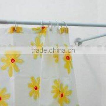 bathroom accessory U shaped aluminum shower curtain rail