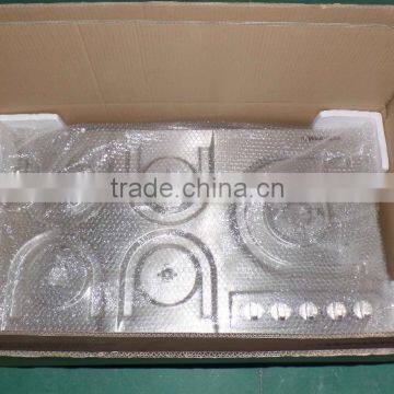 Household Table Top Built-in 5 Burns Gas Stove With Grill and Oven Portable Gas Stove