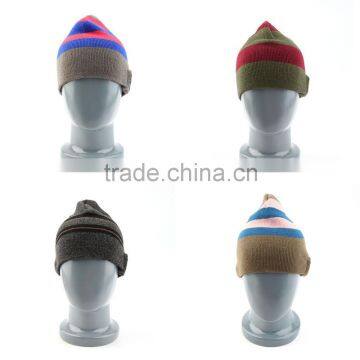 Wireless Bluetooth Hat Knit Stripped Hat With Headphones Handsfree For Music photo-5