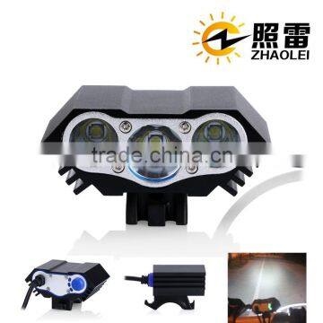 Aluminum alloy bicycle safety light aluminum bicycle light mountain bike light with CE certificate