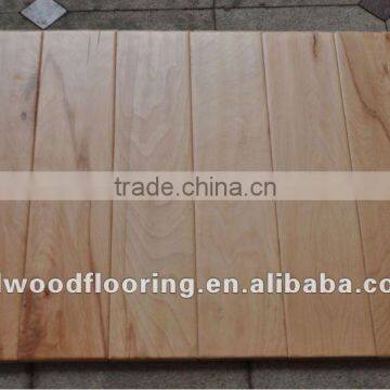natural Handscraped Rustic engineered white beech flooring