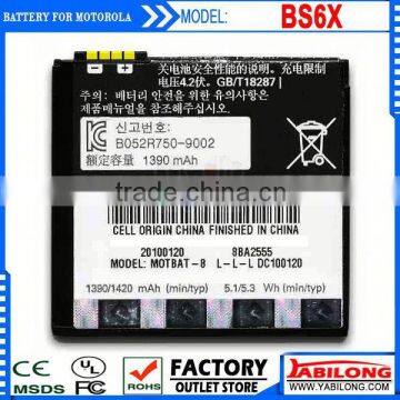 BS6X battery FOR MOTOROLA