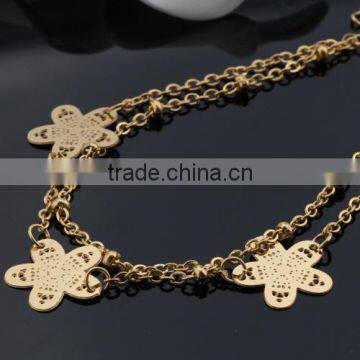 Cheap New Design Stainless Steel Foot Jewelry Custom Anklet