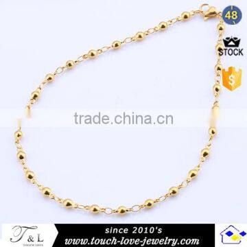 Wholesale Cheap Price 18K Gold Anklet