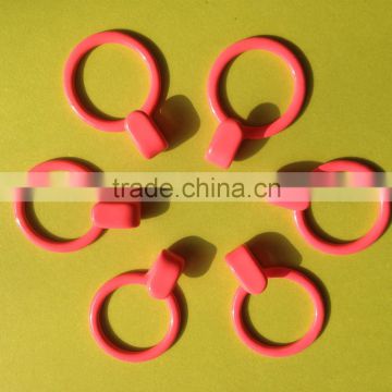 T-fashion Customized China Factory Metal With Nylon Coated Lingerie Ring Slider