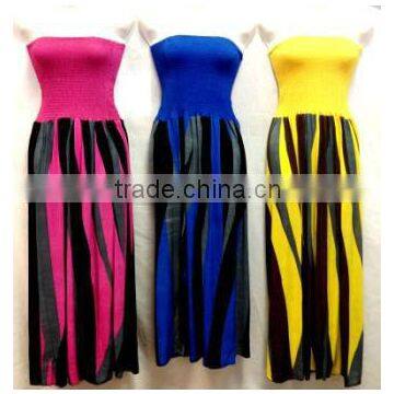 Wholesale Tube Maxi Dresses Cheap Summer Sun Dresses Beach Covers