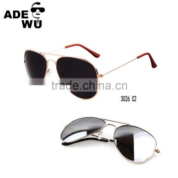 ADE WU 2016 women men retro vintage metal polit sunglasses R brand design eyewear shades