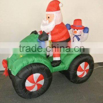 Motor Inflatable Christmas Santa photo-4