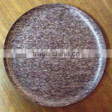 Round Tray, round plate, round food serving tray, serving plate