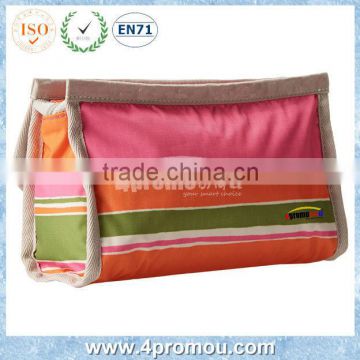 Strips printing cosmetic bag & Makeup bag