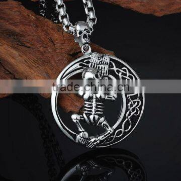 Personalized Design Skull Jewelry Wholesale Arrowhead Pendant photo-3
