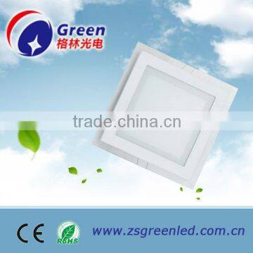 15w square slim led panel 200*200mm super thin aluminum frame panel light