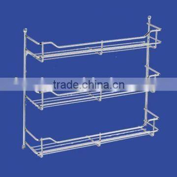 Triple bathroom corner rack PF-B006