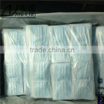 Protective Non Woven Face Mask Single,Double and Triple Layer Earloop