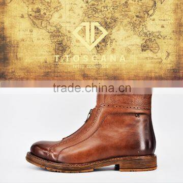 Men High Top Boots High Cut Boots Top Fur Boots photo-2