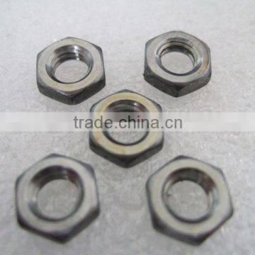 Din439 hex thin nut with zinc plated