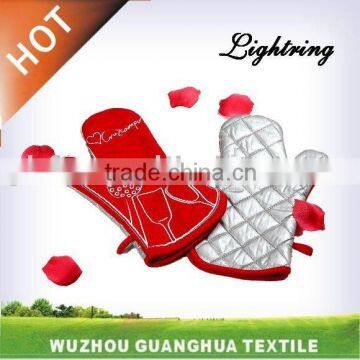 cotton glove & oven mitt