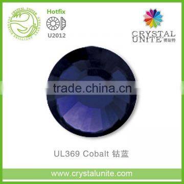 U2012 Cobalt Lead Free Hot Fix Rhinestone