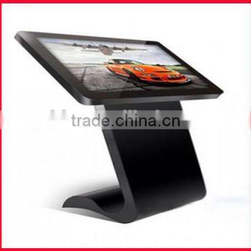 42inch S design base LED digital signage interactive player