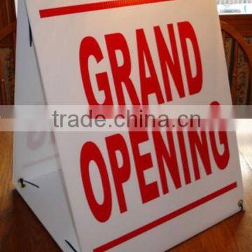 Coroplast,Corflute,Corrugated Plastic Exhibition Sign