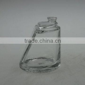 100ml trapezium shaped perfume glass bottle