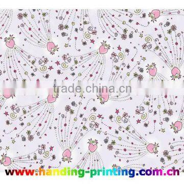 Cheap print wrapping paper for present factory in China