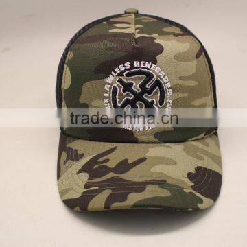 Factory Price Trucker Cap Unisex Gender Camo Mesh Hat China Supplier