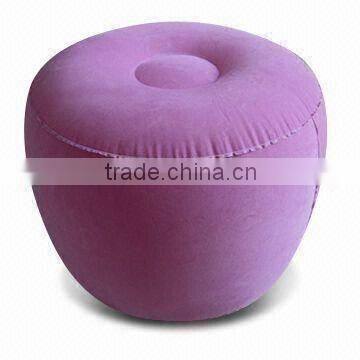 Inflatable Cushion, Made of PVC, Customized Logos are Accepted