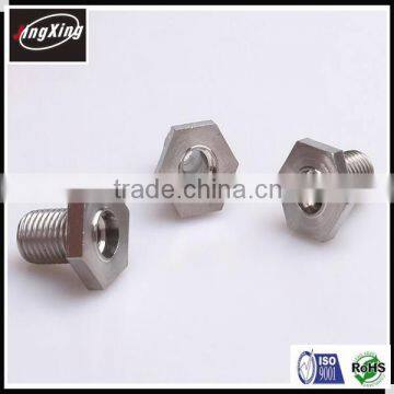 customized stainless steel hollow bolt,hollow screw