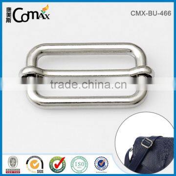 Nickel Metal Bag Strap Adjustable Slide Pin Buckle Belt For Bag Hardware photo-3