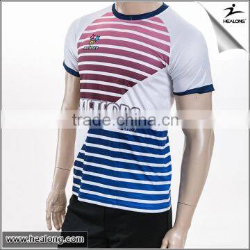 Heat Transfer Printing Thai Quality Football Shirt Maker Soccer Jersey Made In China