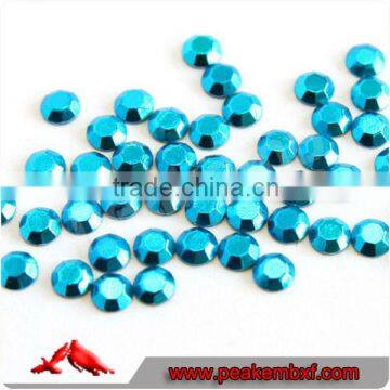 High Quality Korea Capri blue Loose Rhinestuds for Apparels