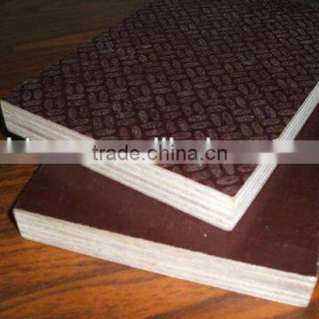 melamine glue film faced plywood , imprinted film faced plywood , high quality grade film faced plywood