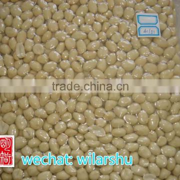 New crop Blanched Peanut kernels, round shape, carton packing top quality