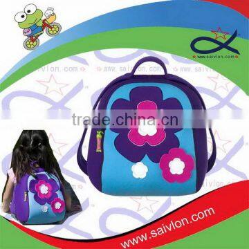 Flower Design Kids Food Warmer Lunch Bag / Backpack