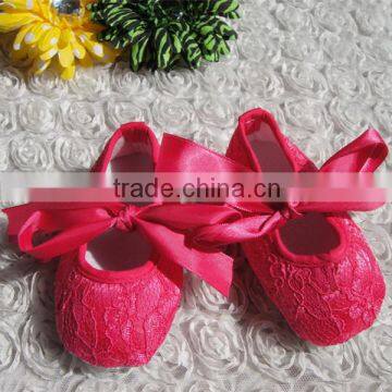 Summer fashion baby soft lace shoes infant baby shoes fancy design popular by children