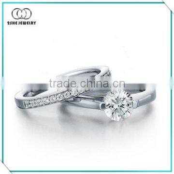 China supplier 925 silver engagement rings