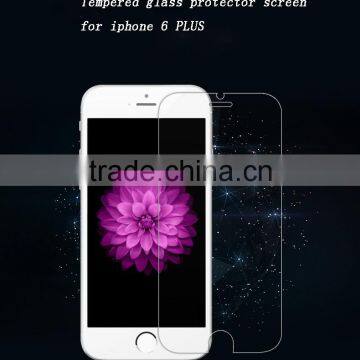 9H hardness anti-fingerprint tempered glass screen protector for iphone 6