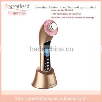 Trade assurance face lift serum ultrasonic beauty machine skin whitening