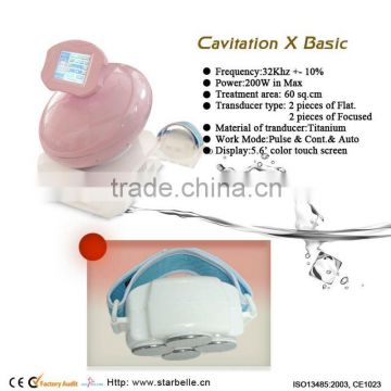 cavitation cellulite reducing machine CE