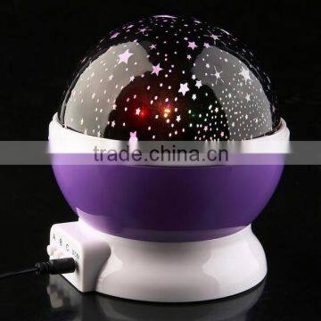 Special design bedroom touch projection lamps