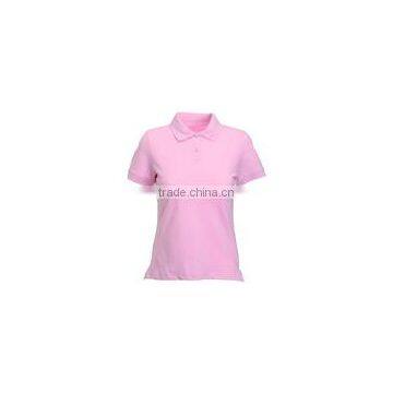 Pink Color Ladies Polo Shirts